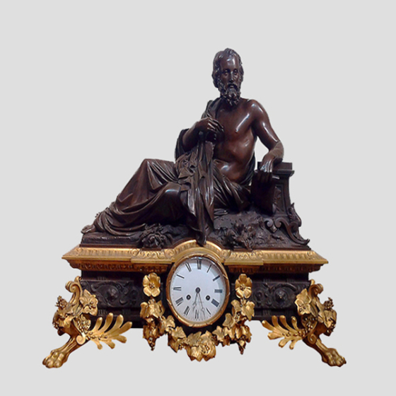 Часы каминные, Франция, фирма «Братья Рэнго», 1860-1870-е гг.