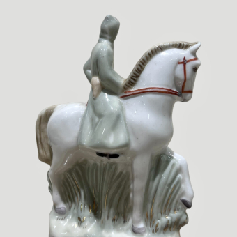 ​Скульптура "Красноармеец на коне", СССР, ЛФЗ, 1937г., Данько Н. Я.
