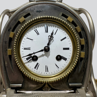 ​Часы кабинетные с подковой, Франция, 1880 – 1890-е гг.