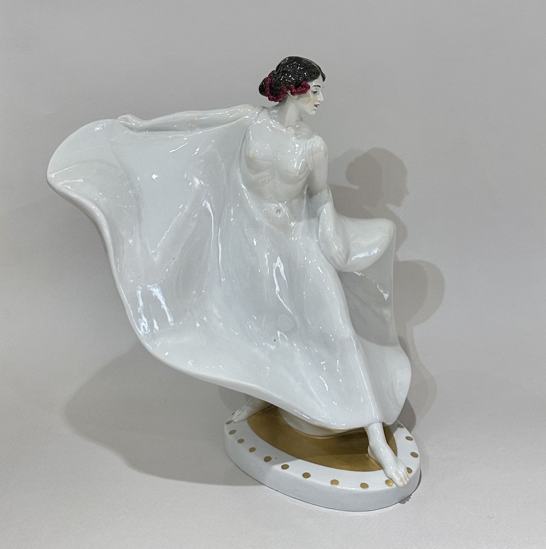 Скульптура "Танцовщица", Германия, мануфактура "Мейсен", 1920-е гг., Эйхлер К.Т.
