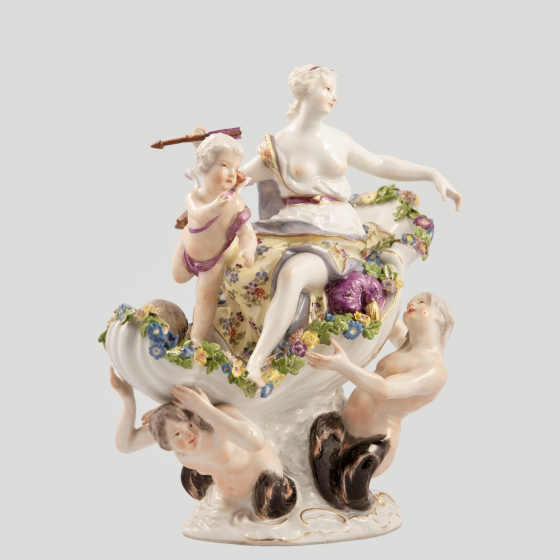 Композиция «Афродита», Германия, мануфактура "Мейсен", XVIII век, Кендлер И.И.