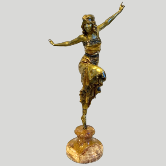 Скульптура «Русская танцовщица», Франция, 1920-е гг., П. Филипп