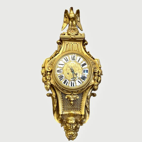 Настенные часы-картель, Франция, XIX век