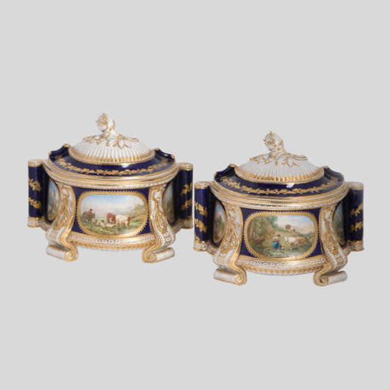 Парные шкатулки, Франция, XIX век
