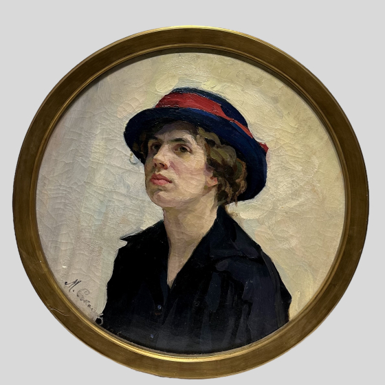 Соколов М.Г., Женский портрет, 1914 г.