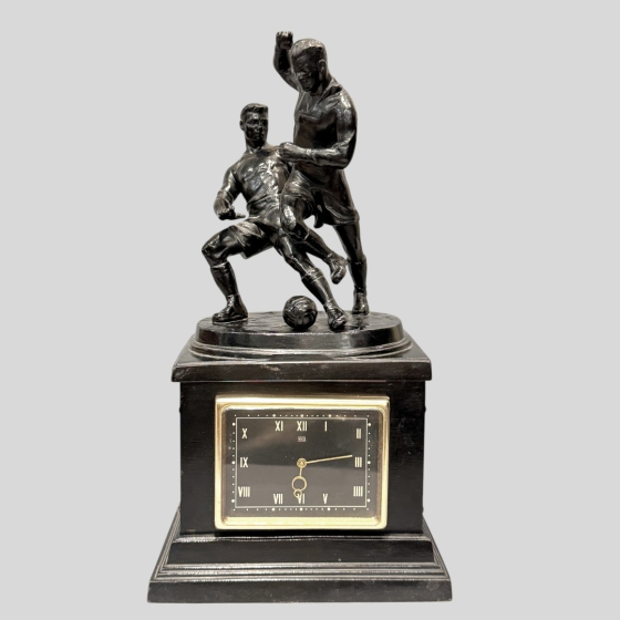 Часы "Футболисты", СССР, Каслинский завод, 1964 г.