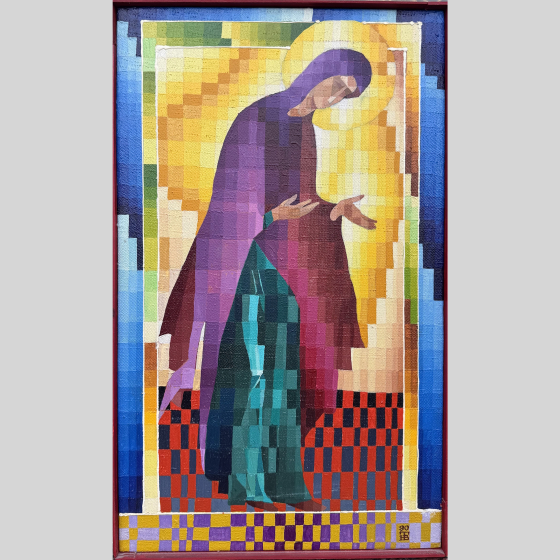 Ткаченко В.Н., "Богоматерь", 1990-е гг. Ткаченко В.Н., "Богоматерь", 1990-е гг.
