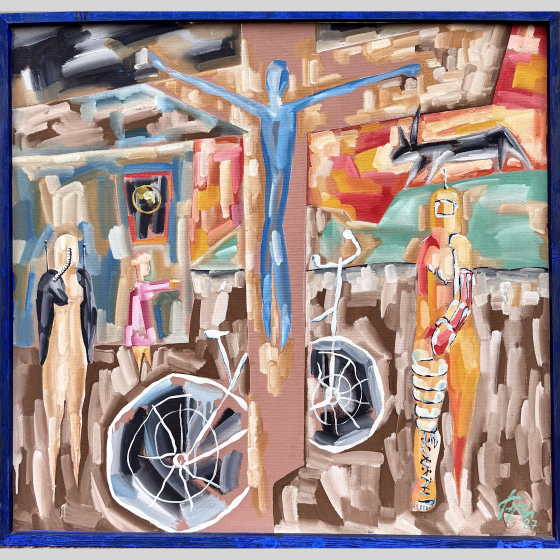 Крикис А.Я., "Распятие", 1986 г. Крикис А.Я., "Распятие", 1986 г.