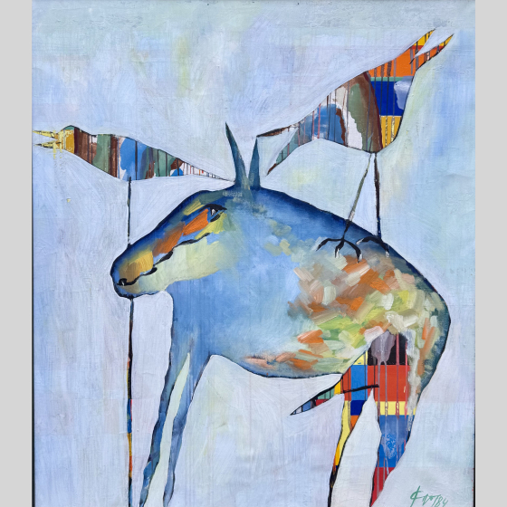 Крикис А.Я., "Композиция №2", 1984 г. Крикис А.Я., "Композиция №2", 1984 г.