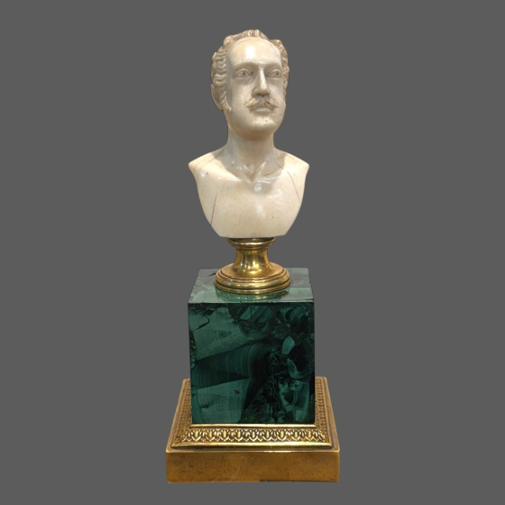 Бюст Императора Николая I, Россия, 1840-е гг., Серяков Я.П. Бюст Императора Николая I, Россия, 1840-е гг., Серяков Я.П.