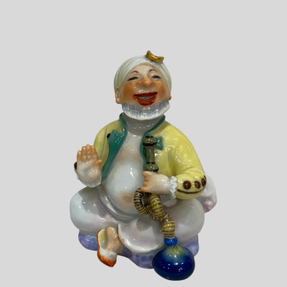 Скульптура «Турок», Германия, мануфактура "Мейсен", 1974 г., П. Шойрих Скульптура «Турок», Германия, мануфактура "Мейсен", 1974 г., П. Шойрих