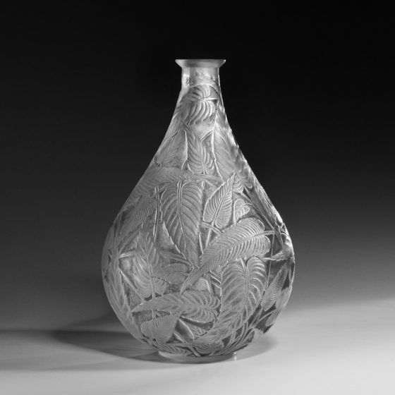 Ваза "Sauge", Франция, фирма "Lalique", 1923 г., Р. Лалик