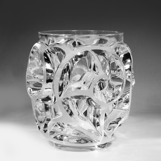 Ваза "Tourbillon", Франция, фирма "Lalique", XX век, Р. Лалик Ваза "Tourbillon", Франция, фирма "Lalique", XX век, Р. Лалик