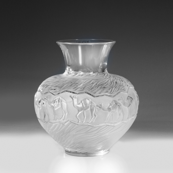 ​Ваза "Ghardaia", Франция, фирма "Lalique", XX век