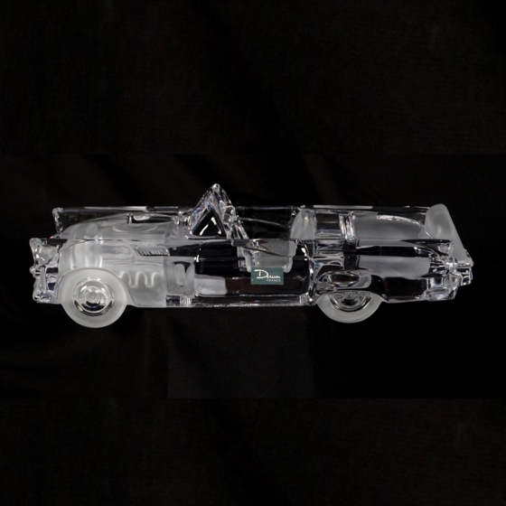 Модель автомобиля "Ford Thunderbird Convertible", Франция, фирма "Daum", XX век, К. Фроссарт