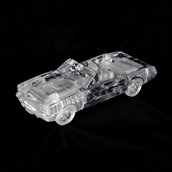 ​Модель автомобиля "Ford Mustang Convertible​", Франция, фирма "Daum", XX век, К. Фроссарт