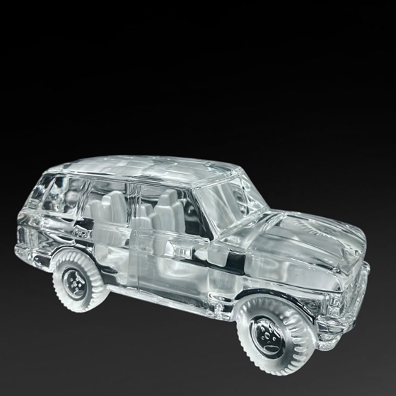 Модель автомобиля "​Range Rover", Франция, фирма "Daum", XX век, Н. Клод