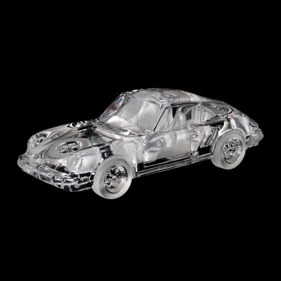 ​Модель автомобиля "Porsche 911 Carrera", Франция, фирма "Daum", 1987 г., К. Фроссарт