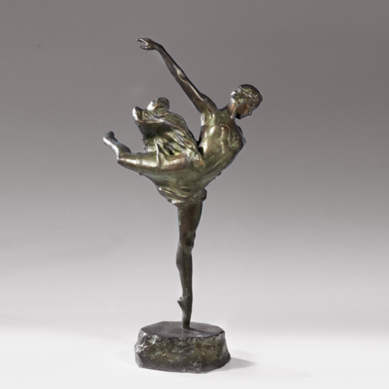 Скульптура «Уланова Г.С. в балете "Лебединое озеро"», СССР, завод «Монументскульптура», 1951 г., Ясон-Манизер Е.А.