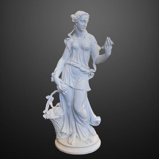 Скульптура «​Деметра», Германия, фабрика «Aelteste Volkstedt», 1940-е гг., Г. Оппель