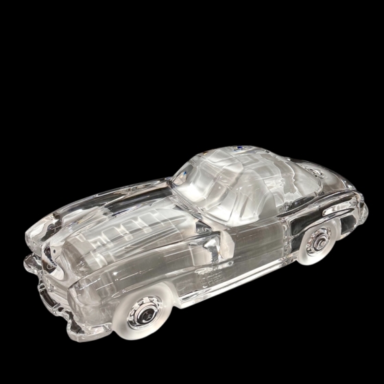 Модель автомобиля "Mercedes 300 SL", Франция, фирма "Daum", XX век, К. Фроссарт