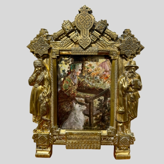 ​Рамка для фото в русском стиле, Россия, XIX век