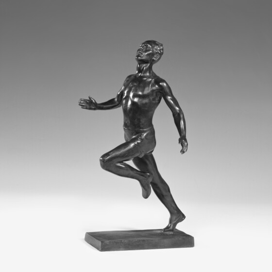 Скульптура "Марафонец", СССР, завод "Монументскульптура", 1950 г., Едунов Б.В.