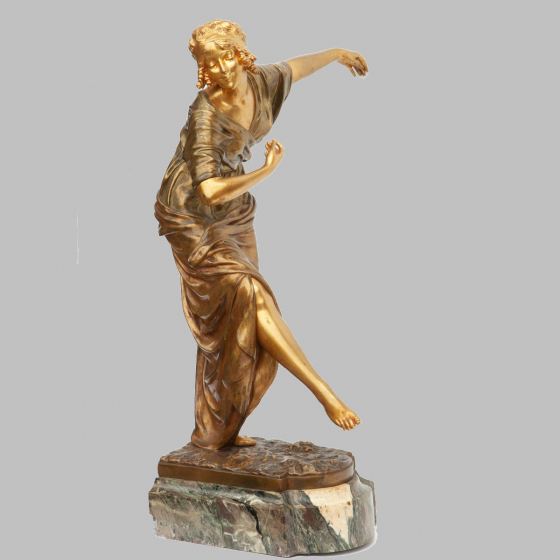 Скульптура «Танцовщица», Франция, 1920-е гг., Поль Филипп