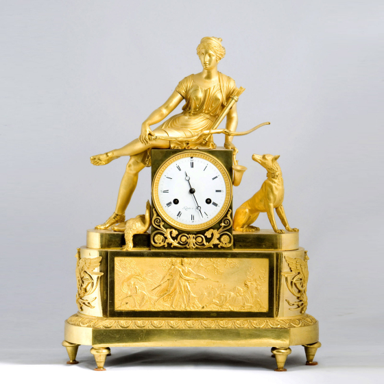 Часы "Диана-охотница", Франция, XVIII - XIX вв. 