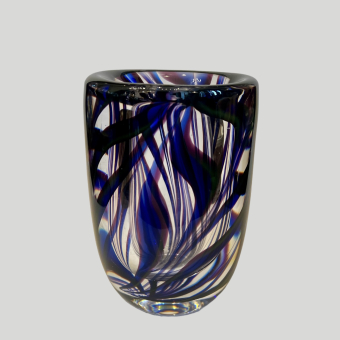 ​Фиолетовая ваза, Швеция, фирма «Коста», 1960-е гг.  