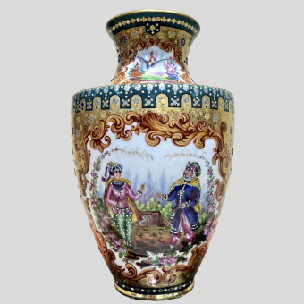 Ваза с сюжетами, Франция, XIX век