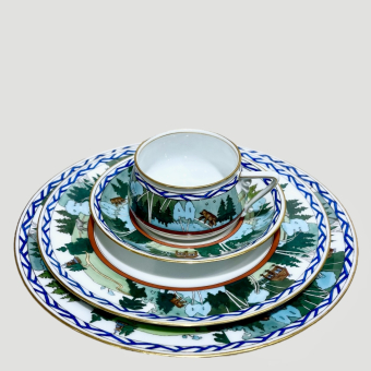 ​​Чайный набор из сервиза 