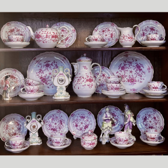 Сервиз «Индийский цветок», Германия, мануфактура