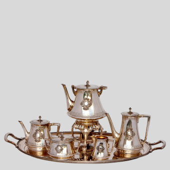 Кофейный сервиз, Германия, кон. XIX века