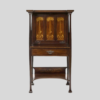 Секретер, Англия, 1890-1900-е гг.