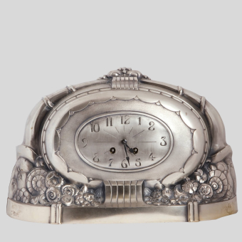 Каминный набор в стиле ар-деко, Франция, 1930-е гг., C. Terrers