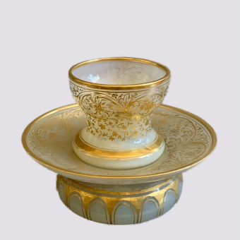 Креманки (12 шт.), Россия, Императорский стеклянный завод, 1830-е гг.