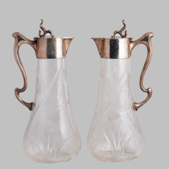 Графины парные в стиле модерн, Германия, 1900-е гг.