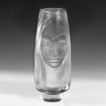 Ваза для цветов, Чехия, 1960-е гг., Й. Токштейн