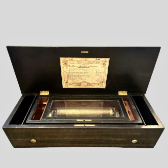 Музыкальная шкатулка, Швейцария, 1890-е гг.