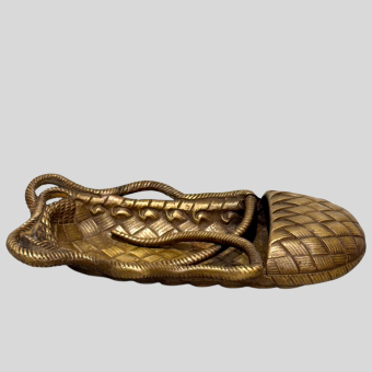 ​Пепельница в виде лаптя, Россия, XX век