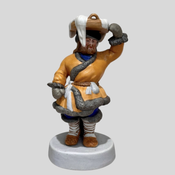 ​Скульптура «Сбитенщик», СССР,  Дмитровский фарфоровый завод, 1920-е гг.