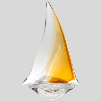 ​Парусник из муранского стекла, Италия, XX век