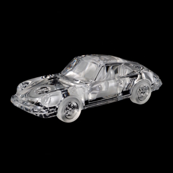 ​Модель автомобиля "Porsche 911 Carrera", Франция, фирма "Daum", 1987 г., К. Фроссарт