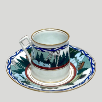 ​​Кофейная пара из сервиза 