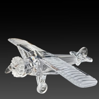 Модель самолета "Spirit of St.Louis", Франция, фирма "Daum", XX век, К. Фроссарт