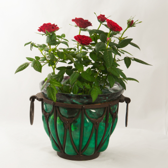 Кашпо, Франция, фирма "Daum", 1920-е гг.