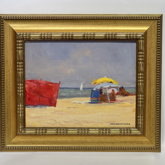 Уайт Н.Х., «Желтый зонт», 1990 г.