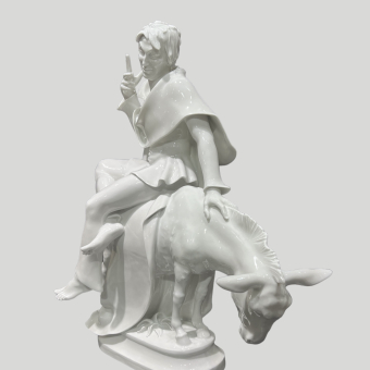 ​Скульптура «Уленшпигель», Германия, мануфактура "Мейсен", 1930-е гг., Людвиг Ник