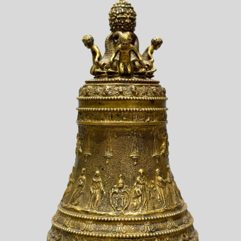 ​Миниатюрная копия колокола Святого Петра, Западная Европа, XIX век